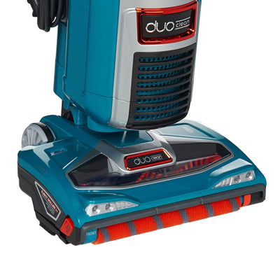 Shark DuoClean Ultra Powerful Slim Upright Vacuum, Blue (Certified Refurbished)