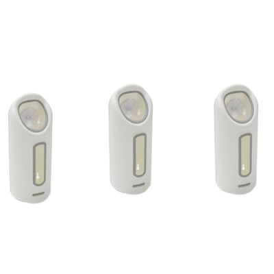 Madesmart Suction Cup Plastic Grocery Bag Saver Wall Holder Dispenser (3 Pack)