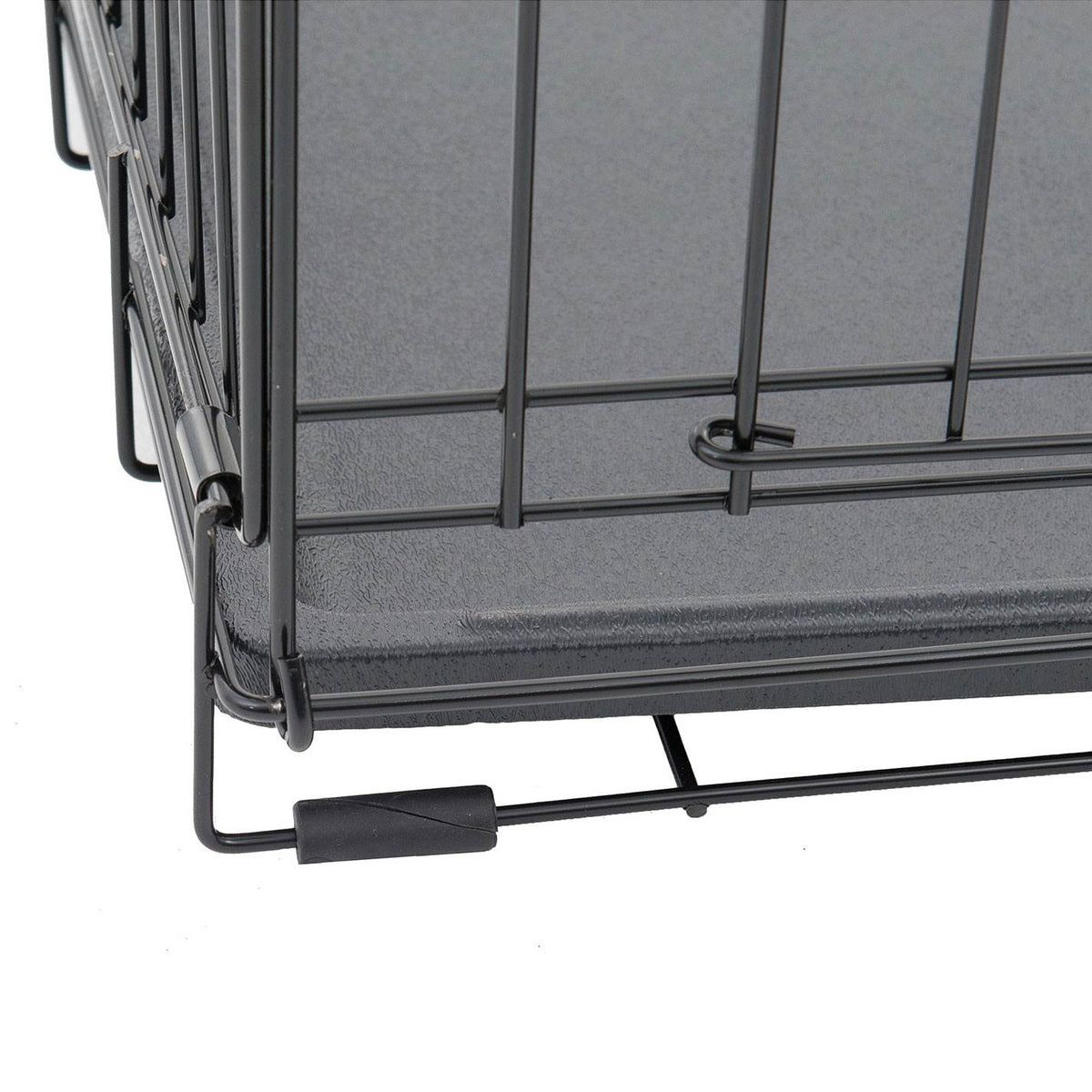 Lucky Dog 2 Door Dog Kennel w/ Leak Proof Removable Pan & Mat, Medium (Open Box)