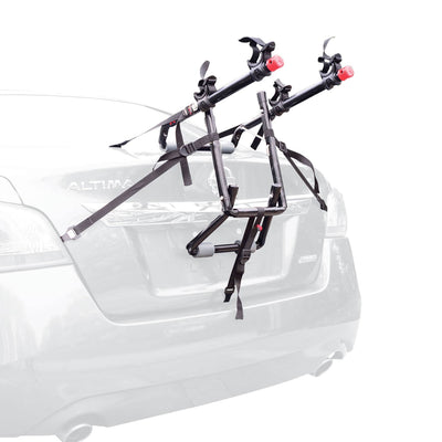 Mongoose 26" Brutus Mens Alloy All Terrain Mountain Bike & 2 Bike Car Trunk Rack