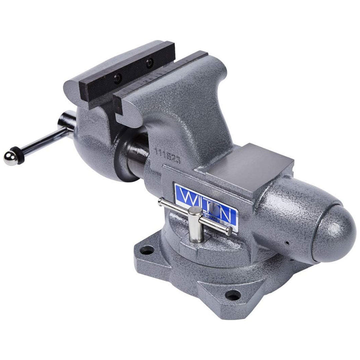 Wilton Tradesman 1765 6.5 Inch Jaw Width Steel Swivel Base Anvil Work Bench Vise