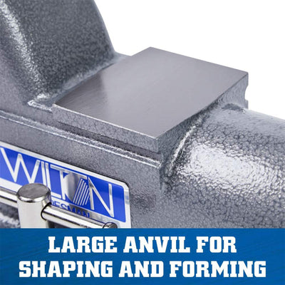 Wilton Tradesman 1765 6.5 Inch Jaw Width Steel Anvil Work Bench Vise (Used)