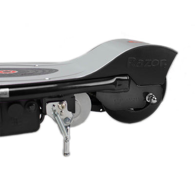 Razor E100 Kids Motorized 24V Electric Ride-On Scooter w/ Helmet and Pads, Black
