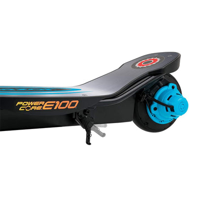 Razor Power Core Electric Kids Scooter with 8" Front Pneumatic Tire, Blue (Used) - VMInnovations