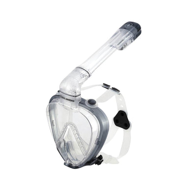 US Divers AirGo Purge LX Submersible Panoramic Snorkeling Mask, Large (Open Box)