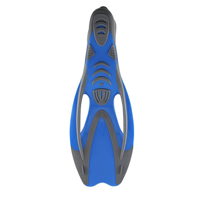 U.S. Divers Proflex Fx Size Small Diving and Swimming Fins, Blue/Gray (Open Box)