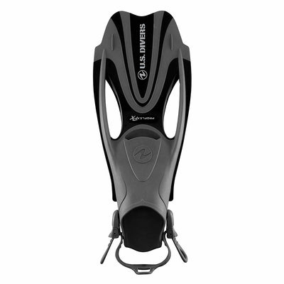 U.S. Divers Proflex Fx Size L Diving & Swimming Fins with Bag, Black (Open Box)
