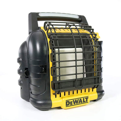 Dewalt 12,000 BTU Portable Cordless Heavy Duty Radiant Heater, Black (Damaged)