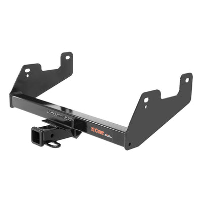 Curt 13118 Class III 2" Trailer Towing Hitch with Hitch Pin and Cover, Black