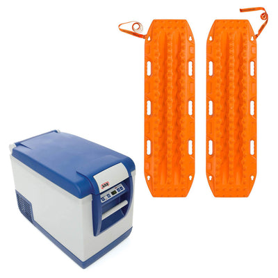 ARB Portable 50 Qt. Car Travel Fridge Freezer & MAXTRAX Vehicle Recovery Device
