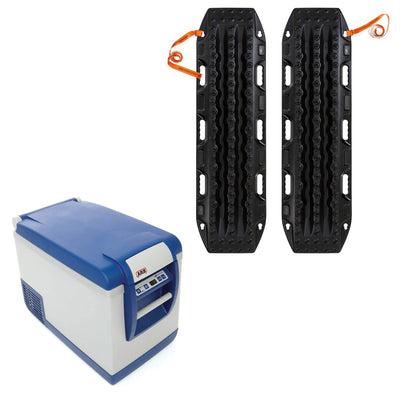 ARB Portable 50 Qt. Car Travel Fridge Freezer & MAXTRAX Vehicle Recovery Device