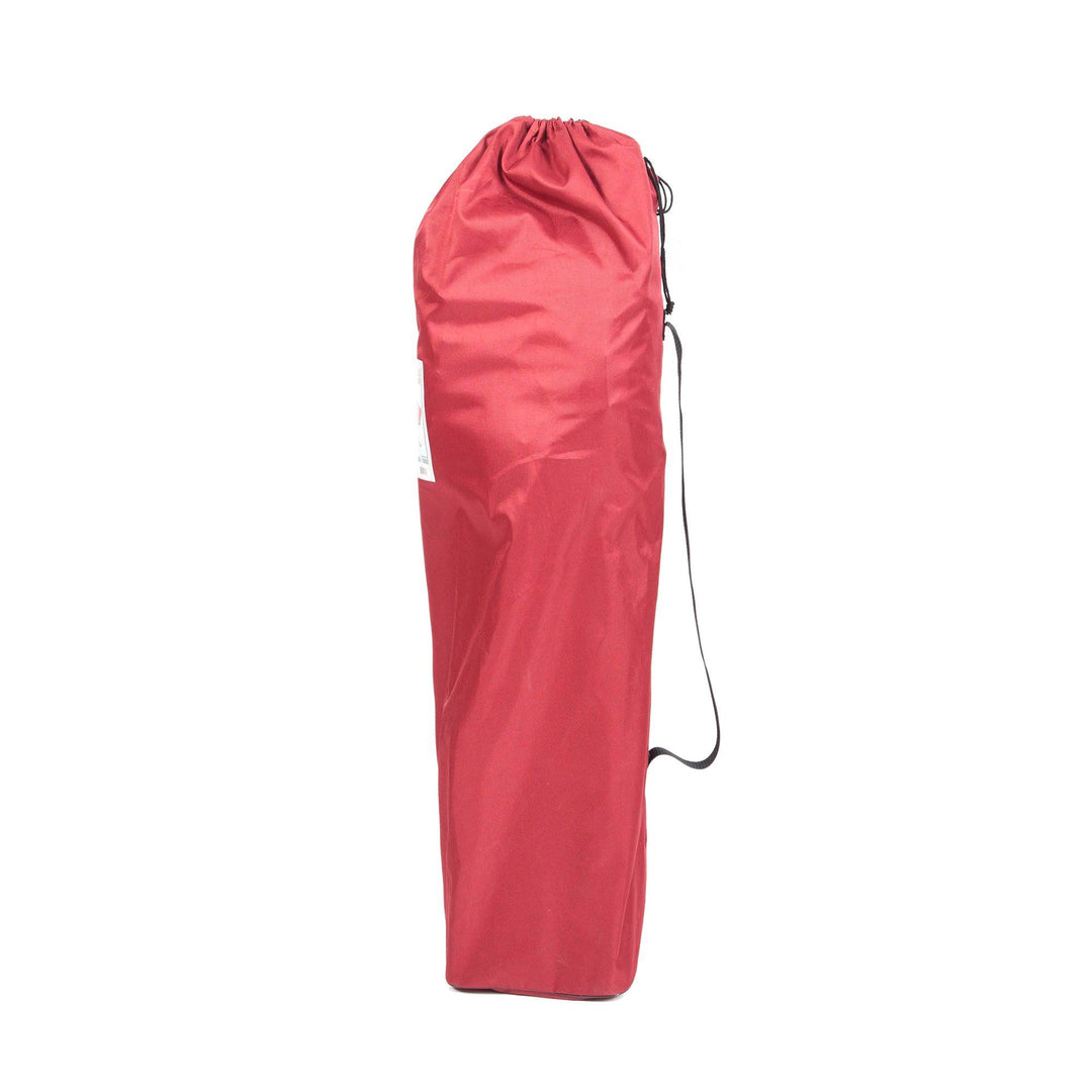 Mac Sports Folding Padded Outdoor Club Camping Chair with Carry Bag, Wine Red - VMInnovations