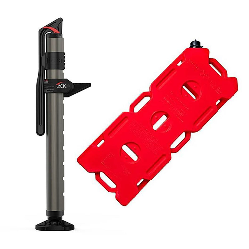 ARB 4409 Pound 6" to 48" Hydraulic Jack & 4 Gallon EPA Safe Gasoline Container