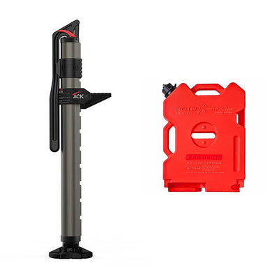 ARB 4409 Pound 6" to 48" Hydraulic Jack & 2 Gallon EPA Safe Gasoline Container