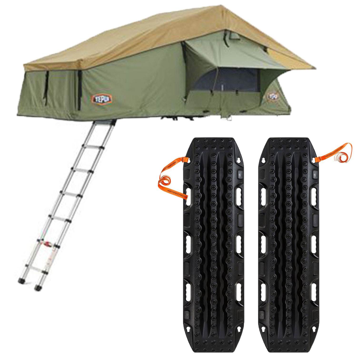 Tepui Explorer Autana 3 Person Car Camp Roof Top Tent & Vehicle Recovery Device