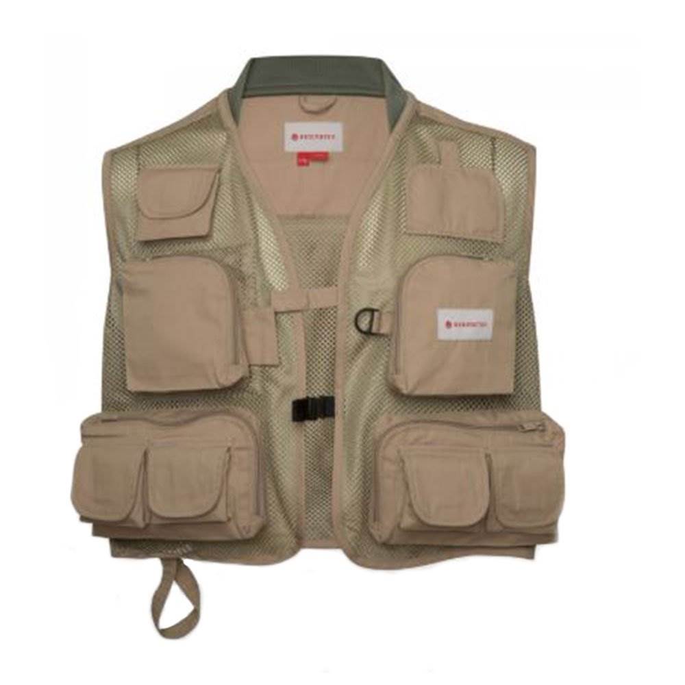 Redington Clark Fork Fly Fishing Fast Wicking Mesh Vest with 11 Pockets, S/M (Open Box)
