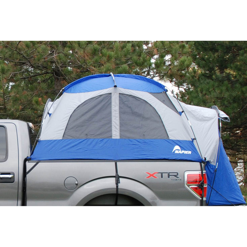 Napier Sportz 57011 8.2 Foot Easy Setup Full Size Long Truck Bed Tent, Blue/Gray