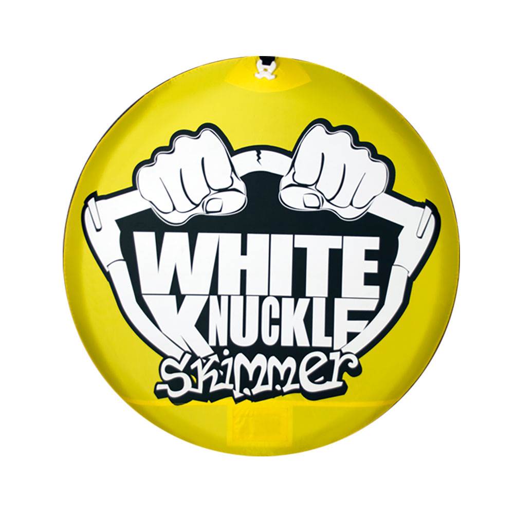White Knuckle Skimmer 70in 2 Person Towable Pull Behind Inner Tube (Open Box)
