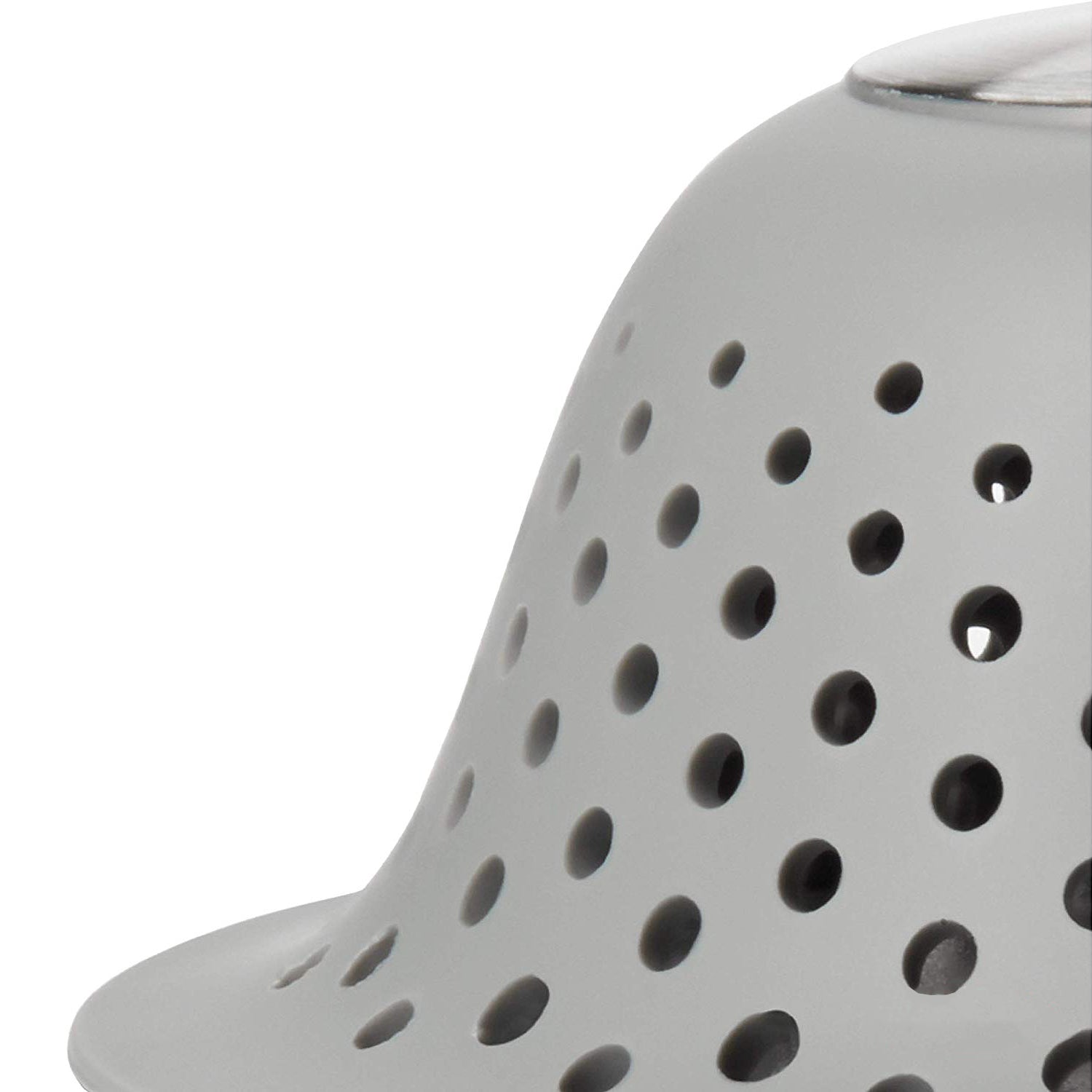 OXO Good Grips Silicone Shower Drain for Pop-Up & Regular Drains, Grey(Open Box)