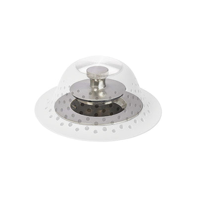OXO Good Grips Silicone Shower Drain for Pop-Up & Regular Drains, Grey(Open Box)