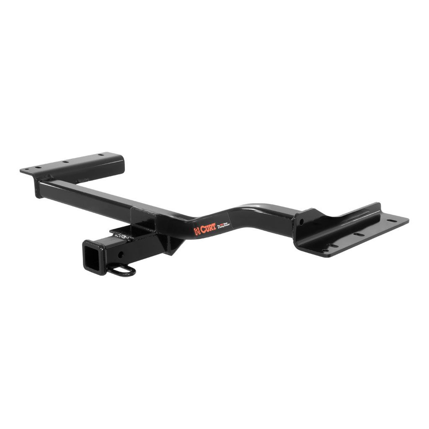 Heavy Duty Class 2 Trailer Towing Hitch with 2 Inch Receiver, Black (Open Box)