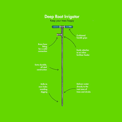 Yard Butler Deep Root Drip Watering Irrigation System Irrigator Tool (Open Box)