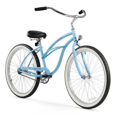 Firmstrong Urban Lady Single Speed Women's 26" Beach Cruiser Bike, Baby Blue