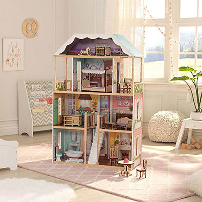 KidKraft Charlotte Children's Toy 4' Dollhouse w/ EZ Kraft Assembly (Open Box)