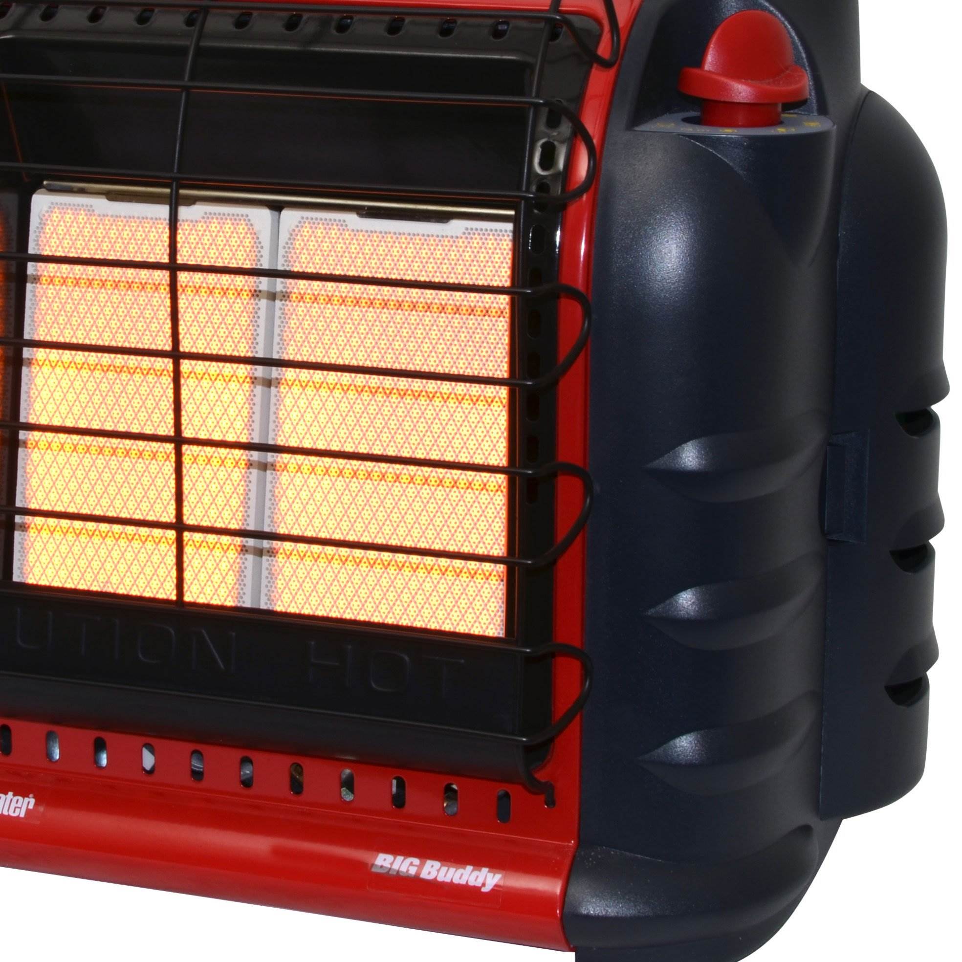 Mr. Heater 4000 to 18000 BTU Big Buddy Propane Gas Heater w/ Big Buddy Carry Bag