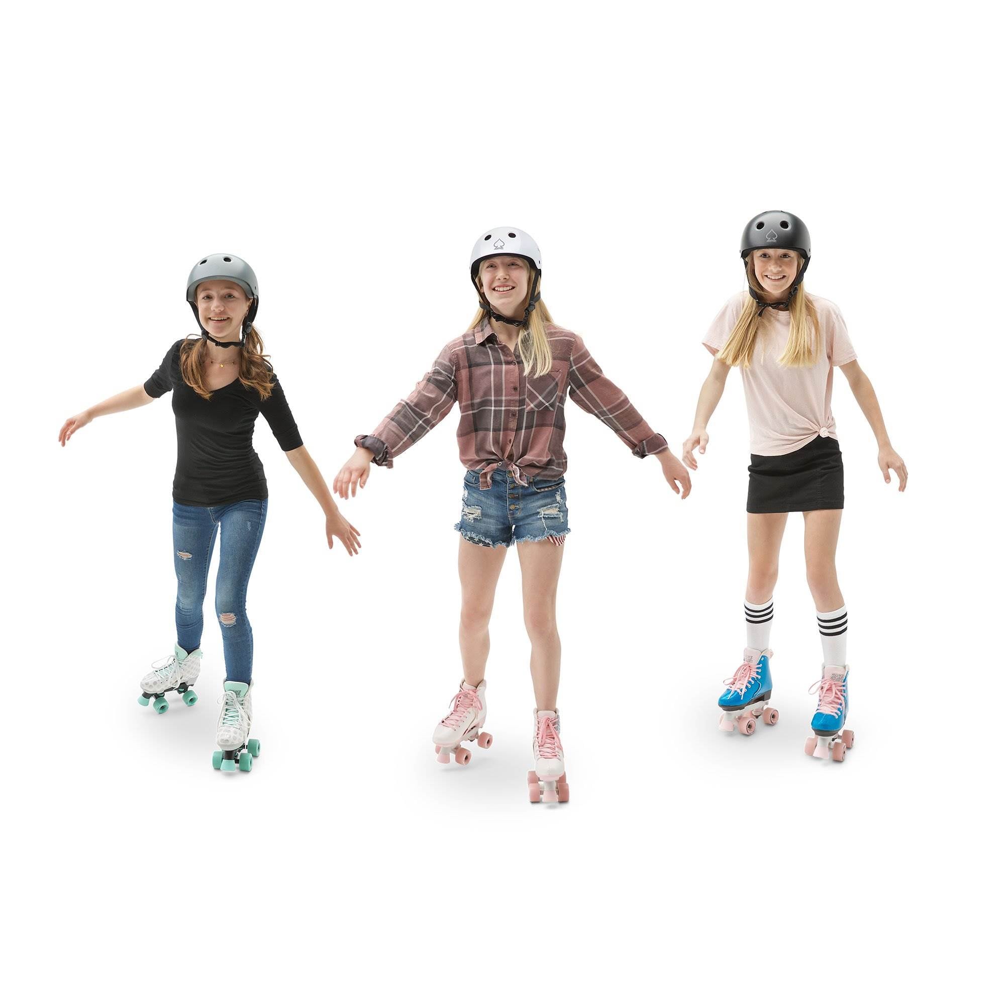 Circle Society Bling Bubble Gum Kids Skates, Sizes 3 to 7 (Open Box)