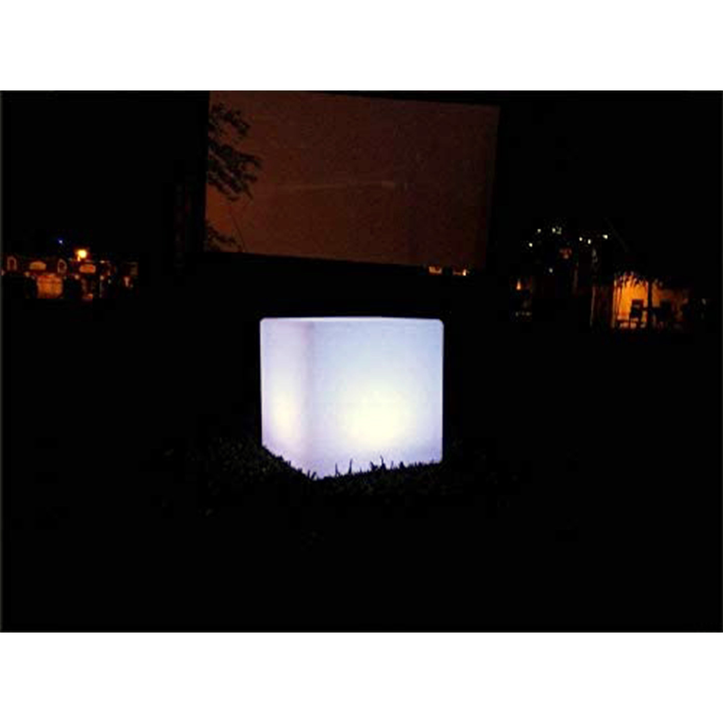 Main Access 16" Pool Spa Color Changing Floating LED Light Block Seat (Used) - VMInnovations