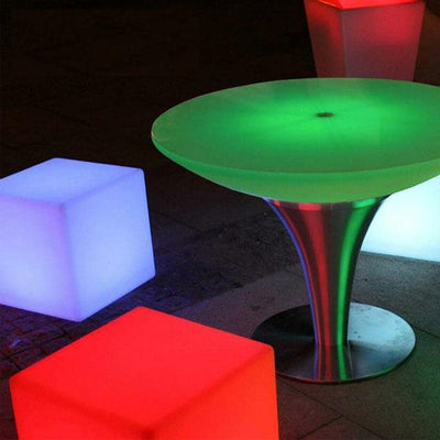 Main Access 16" Weatherproof Color Changing LED Cube Block Seat for Pool or Spa