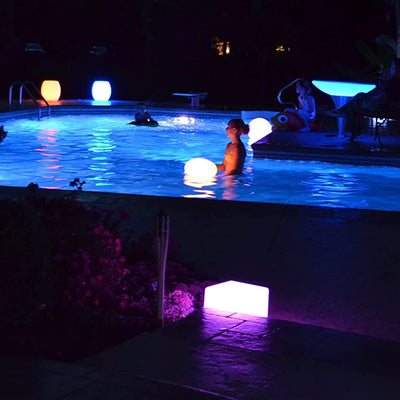 Main Access 16" Pool Waterproof Color Changing LED Light Seat - Missing Remote