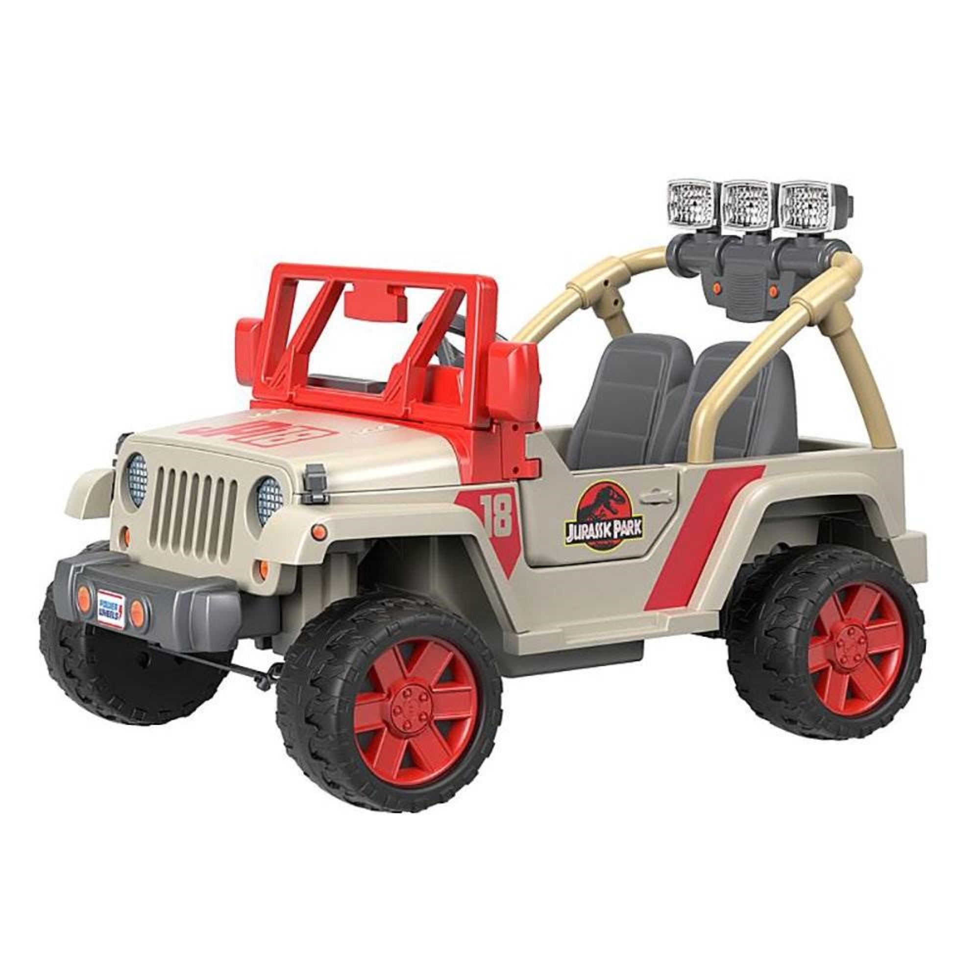Power Wheels Kids Electric 12 Volt Toy Car Ride On Jurassic Park