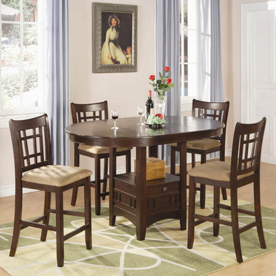 Coaster Home Furnishings Lavon 24 Inch Bar Stool, Tan & Brown (Pair) (Open Box)