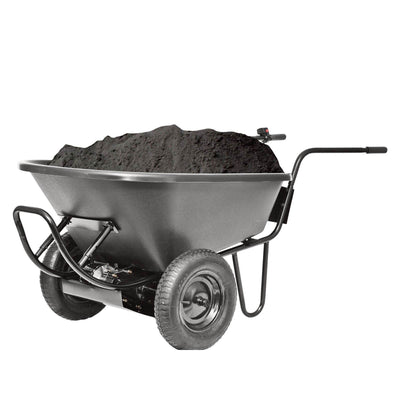 PAW Power Self Propelled Rechargeable Electric Drive System Wheelbarrow (Used)