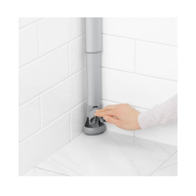 OXO Good Grips Quick-Extend Aluminum Pole Shower 4-Shelf Bath Caddy Silver(Used)