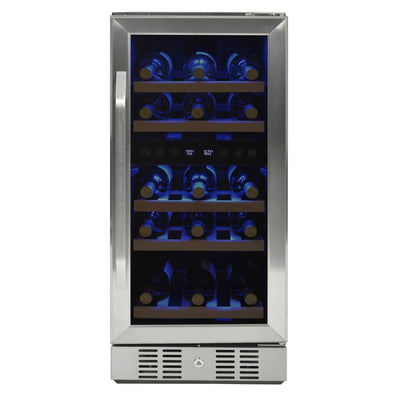 NewAir 29 Bottle Capacity Compressor Wine Cooler Fridge (Certified Refurbished)