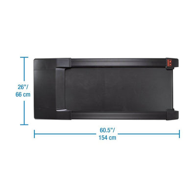 LifeSpan Space Saving Easy Storage Compact Under Desk Treadmill (Open Box)