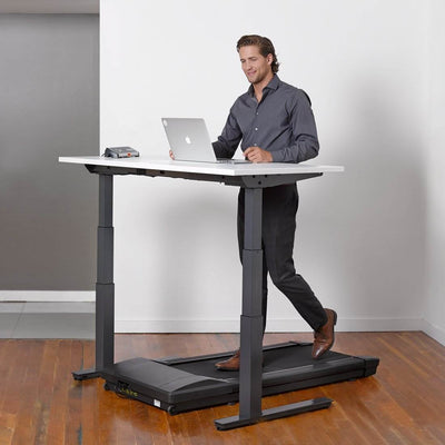 LifeSpan Space Saving Easy Storage Compact Under Desk Treadmill (Open Box)
