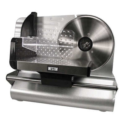 Weston 200 Watt 7.5 Inch ETL Certified Meat Slicer for Home & Professional Use