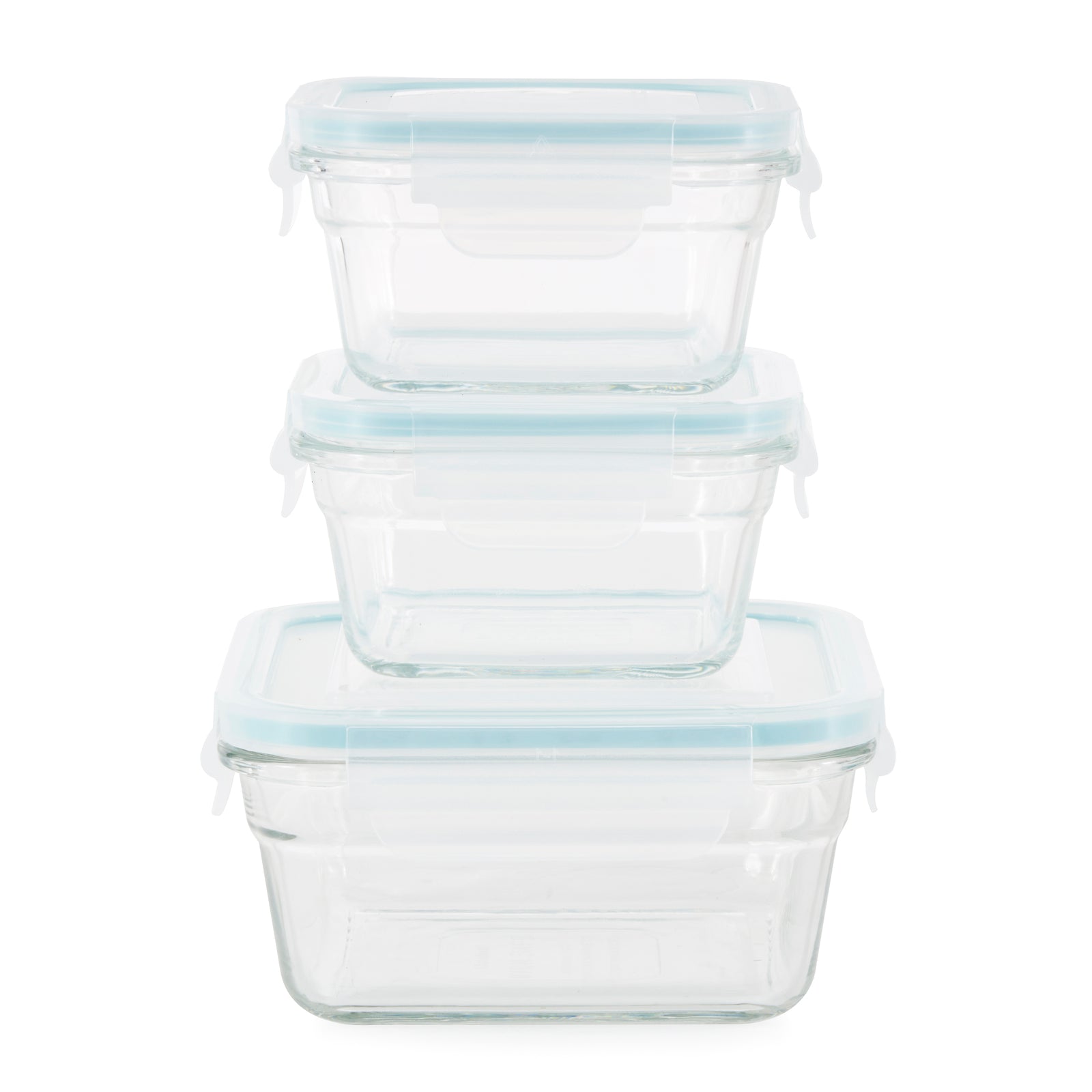 Glasslock Oven and Microwave Safe Glass Food Storage Containers 14 Piece Set - VMInnovations
