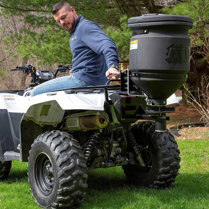 Buyers Products 12V Vertical Mount ATV 15 Gallon All Purpose Broadcast Spreader