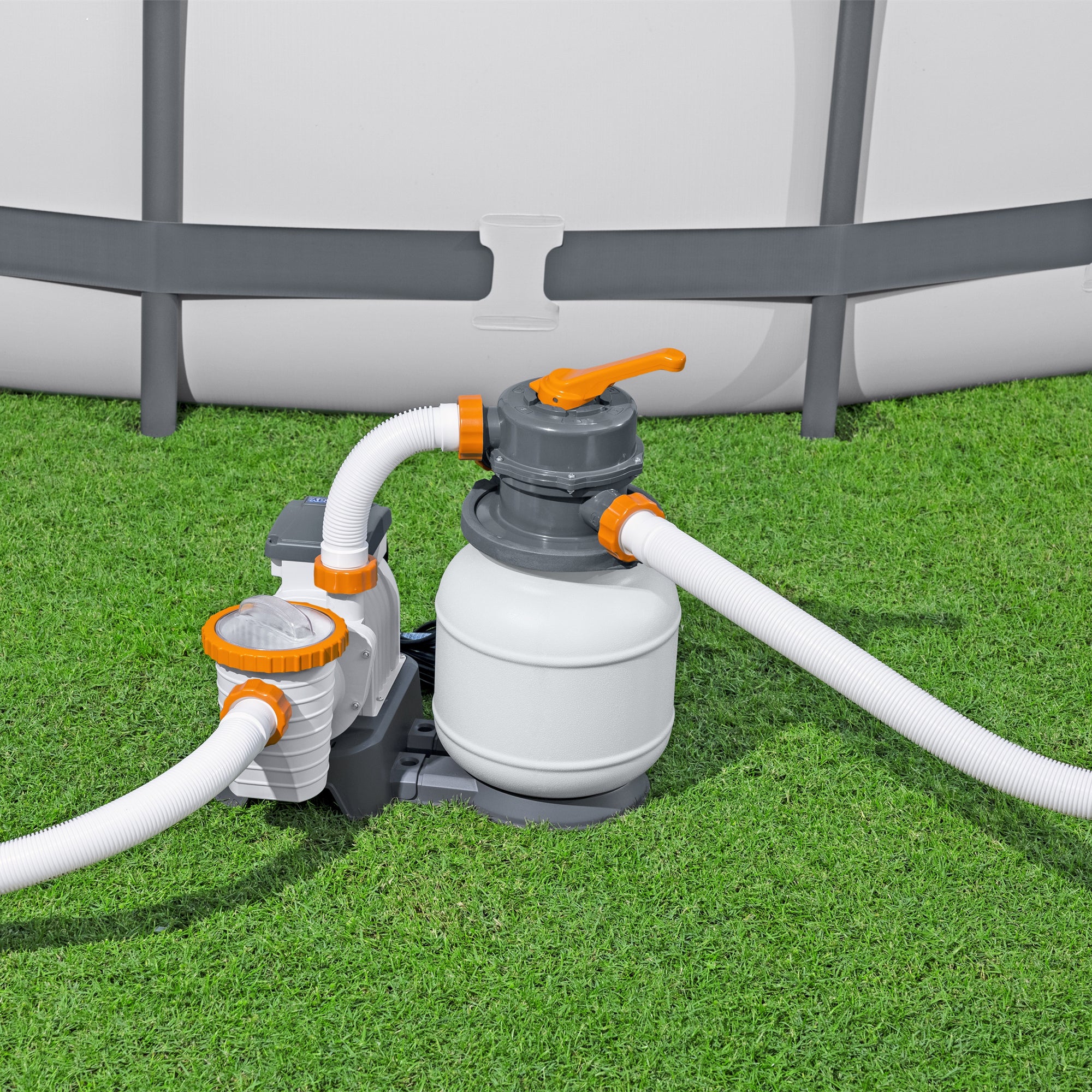 Bestway Durable Flowclear 1500 Gallon Sand Filter for Swimming Pools (Used) - VMInnovations