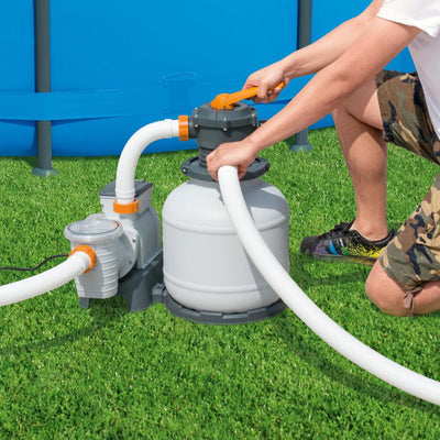 Bestway 58500E Flowclear 2200 Gallon Sand Filter Pump for Above Ground Pools - VMInnovations