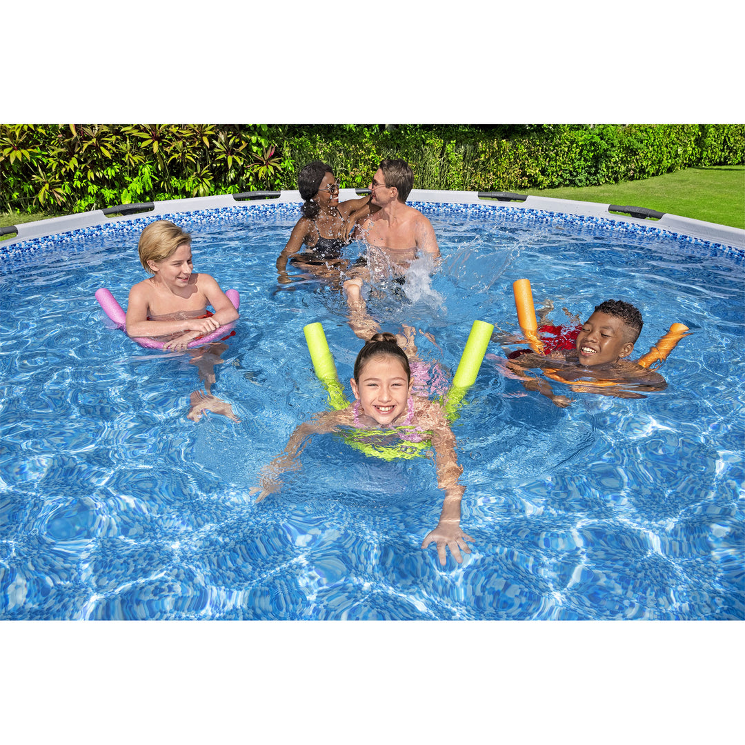 Bestway Steel Pro Max Family Size Round Steel Frame Swimming Pool (Open Box)