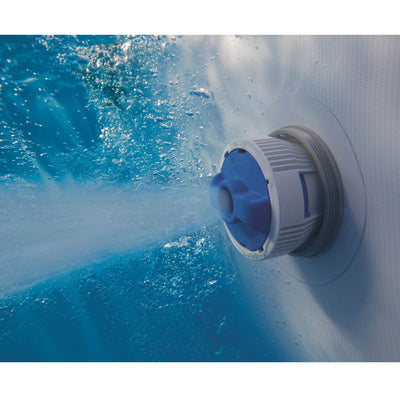 Bestway 56711E Power Steel 18ft x 9ft x 48in Above Ground Swimming Pool Set - VMInnovations