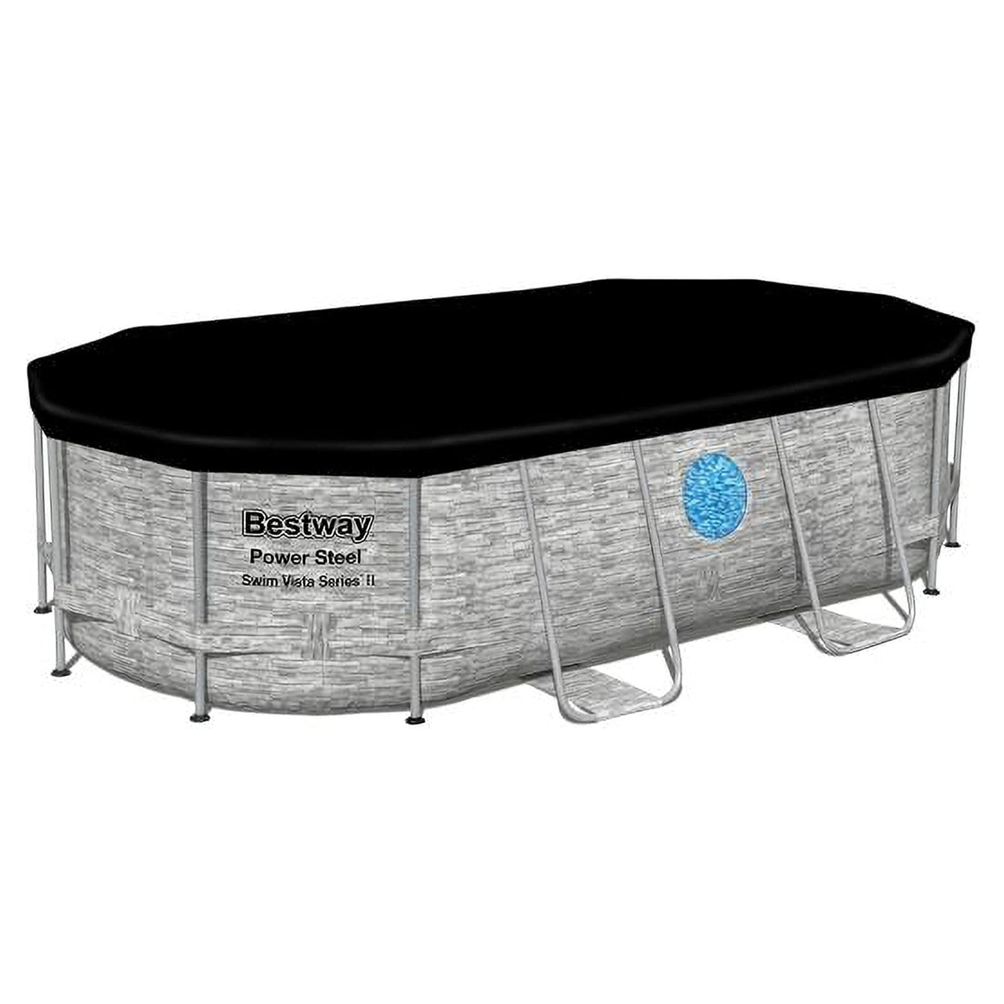 Bestway Power Steel Swim 14'x8'2"x39.5" Above Ground Swimming Pool Set(Open Box) - VMInnovations