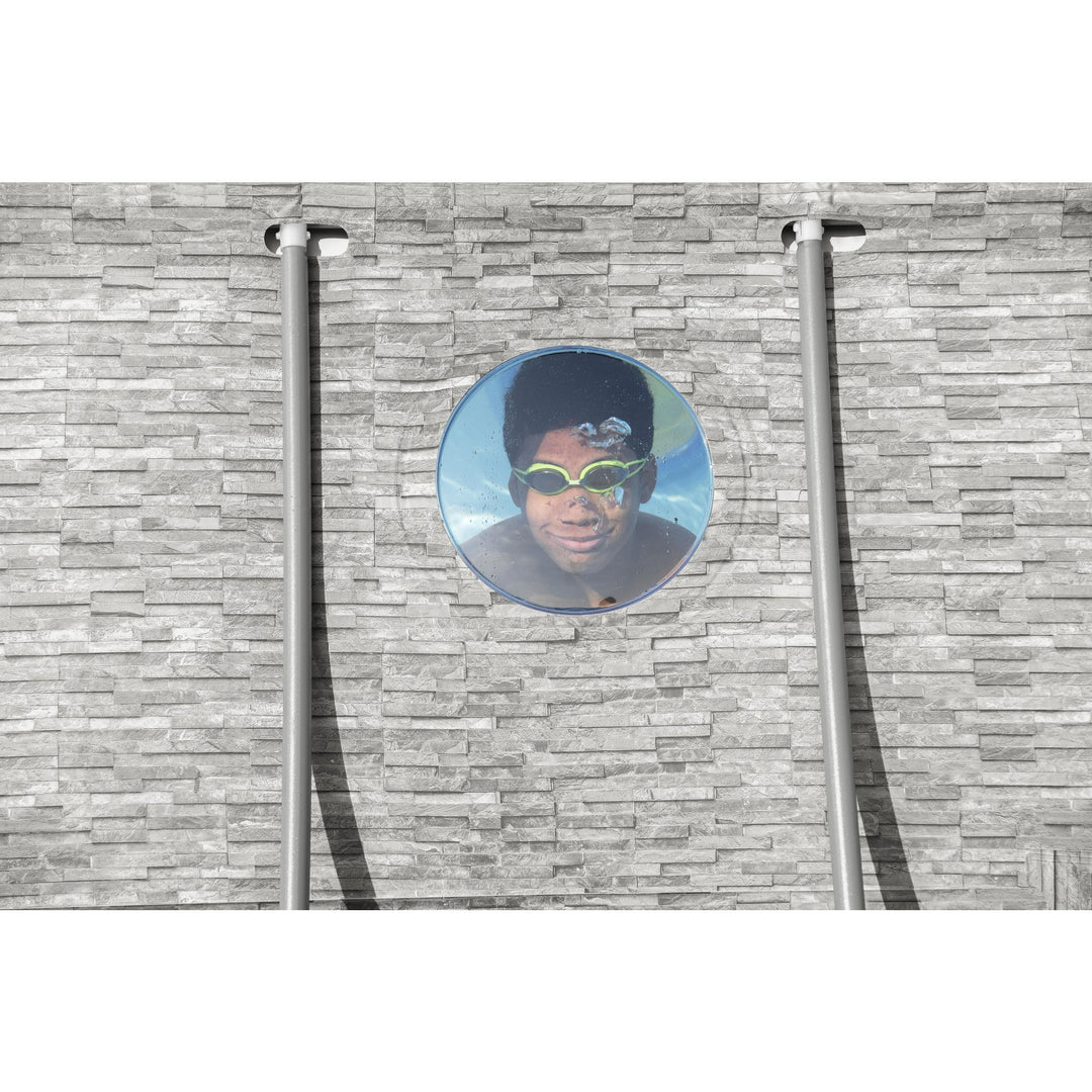 Bestway Power Steel Swim Vista 18' x 9' x 48" Above Ground Swimming Pool Set