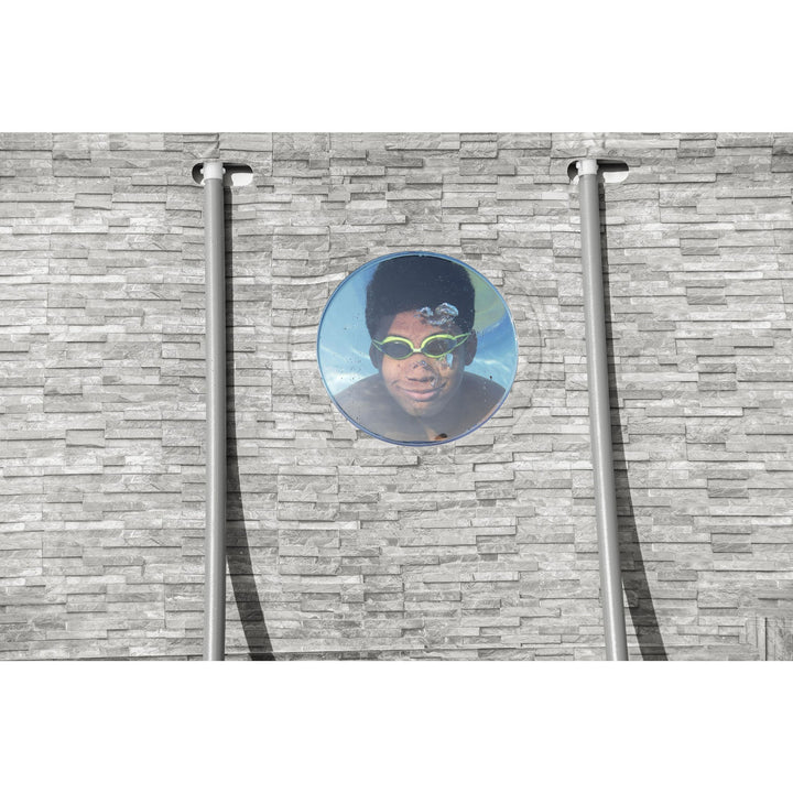 Bestway Power Steel Swim Vista 18' x 9' x 48" Above Ground Swimming Pool Set